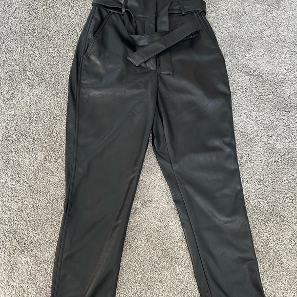 Babaton Black High-Waisted Trousers - Picture 6 of 10